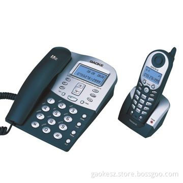 Auto answer room monitor baby call function walkie talkie function, multi-language cordless phone